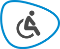 Icona A norma per disabili